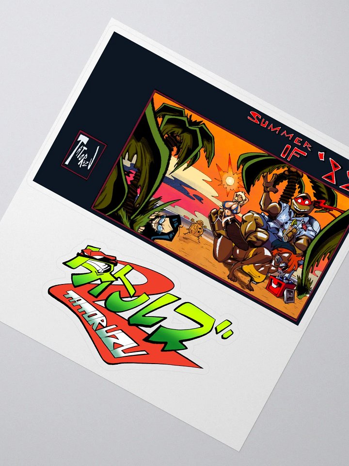 Summer of '88 Tatoruzu Sticker Set (5