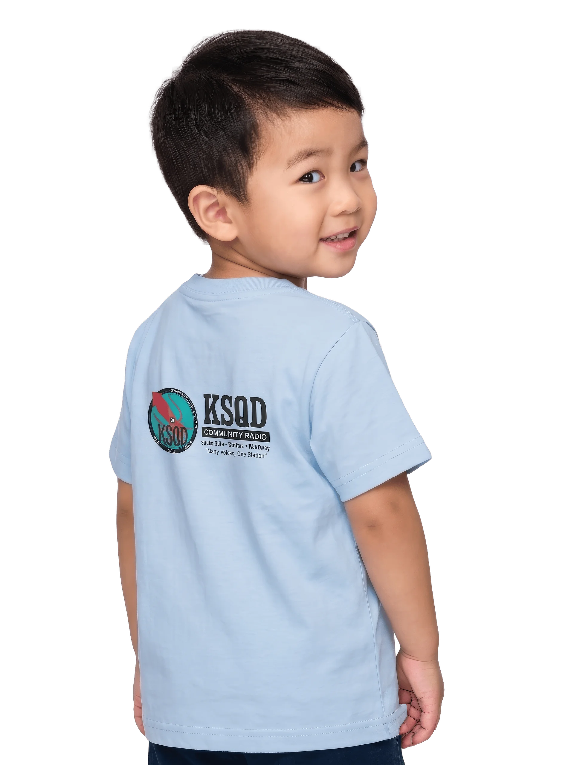 KSQD “Little Squid Beats” Baby Jersey T-Shirt product image (2)
