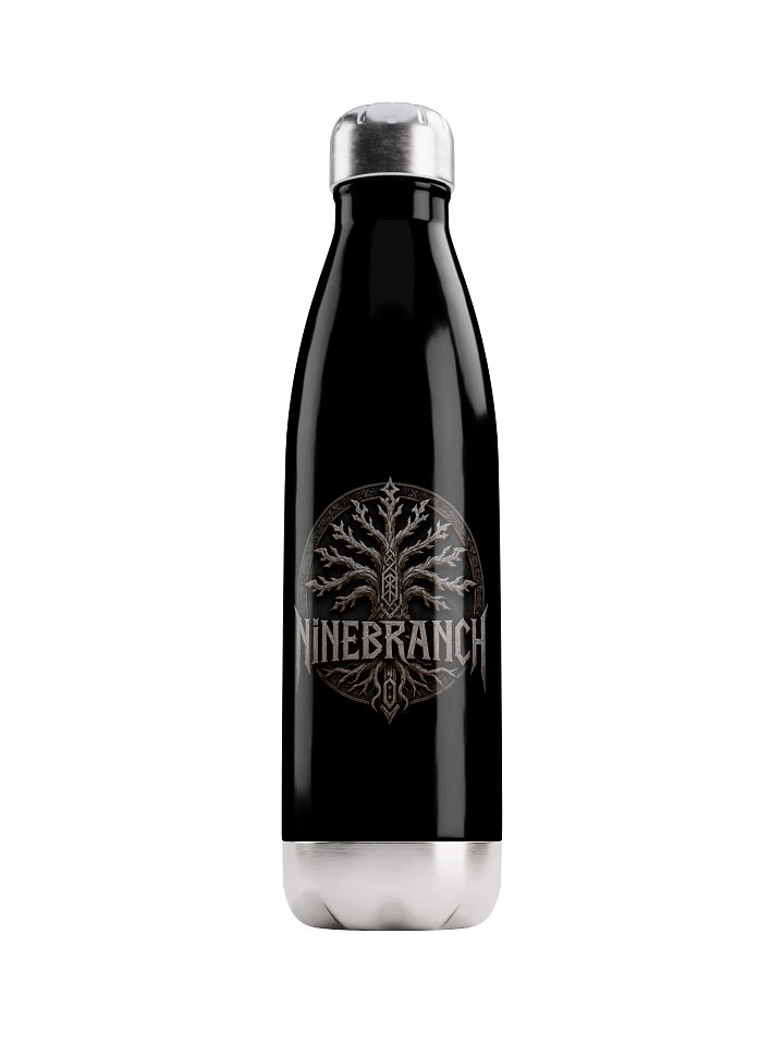 Ninebranch Dark Fantasy Logo Water Bottle product image (1)