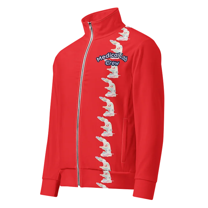 Medical Lab Crew Jacket Red product image (1)