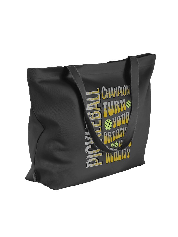 Pickleball Champion Turn Your Dreams Into Reality Eco Tote product image (1)