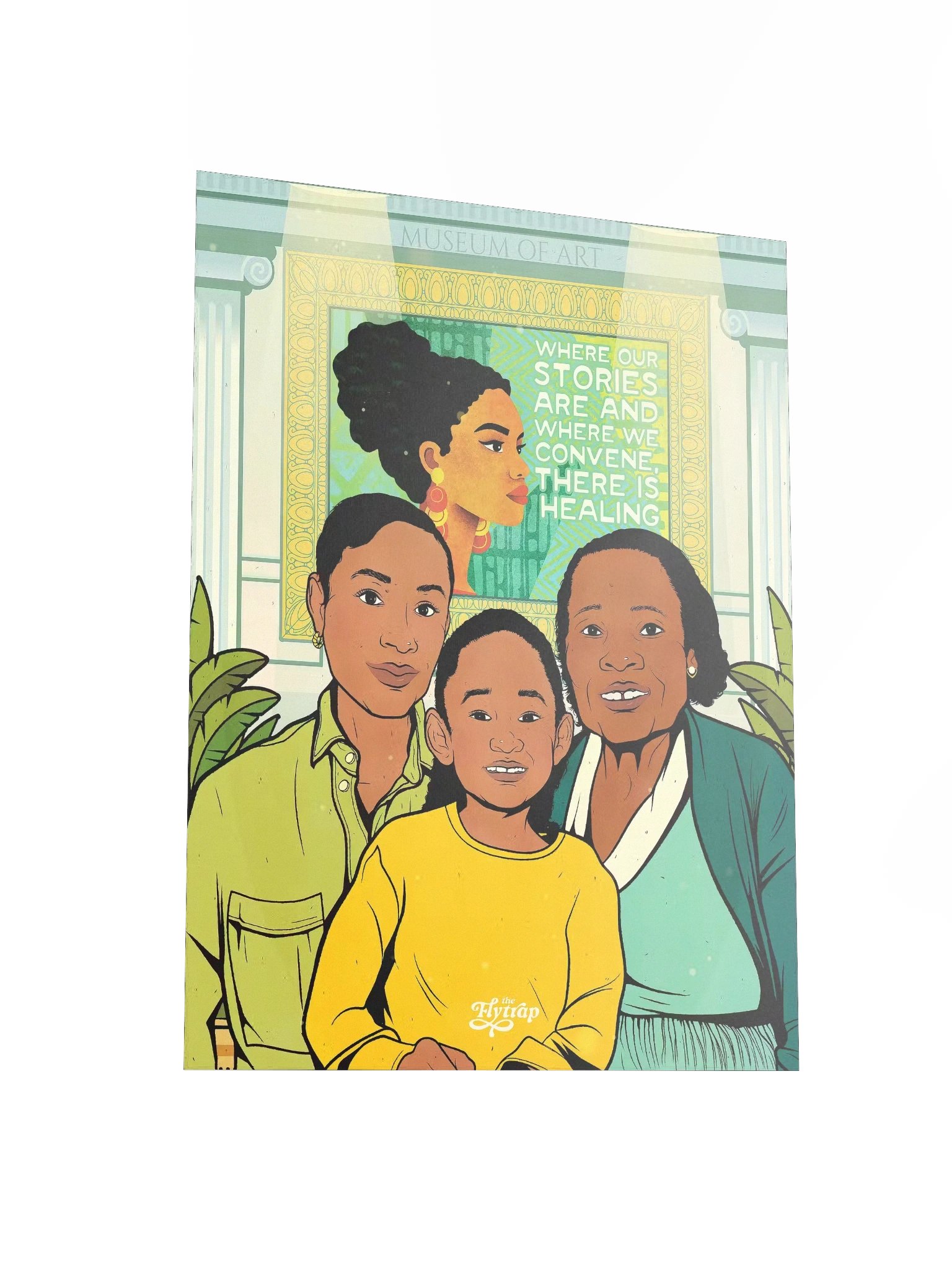 Where Our Stories Are 12" x 16" Poster product image (3)