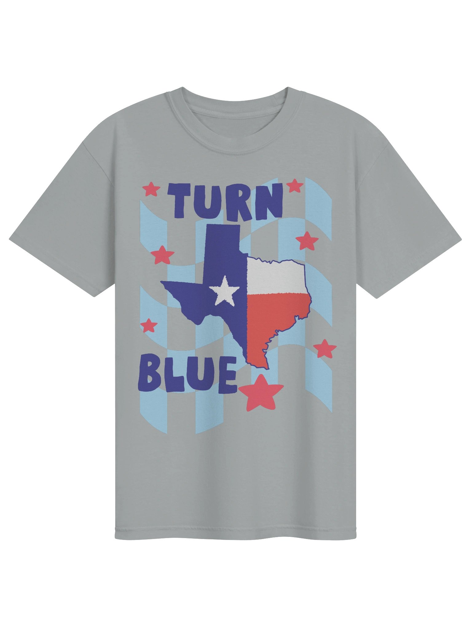 Turn Texas Blue T-Shirt, Anti Trump Progressive Democrat Texas Tee, Liberal Election 2026 Political Shirt, Trendy Aesthetic Top product image (19)