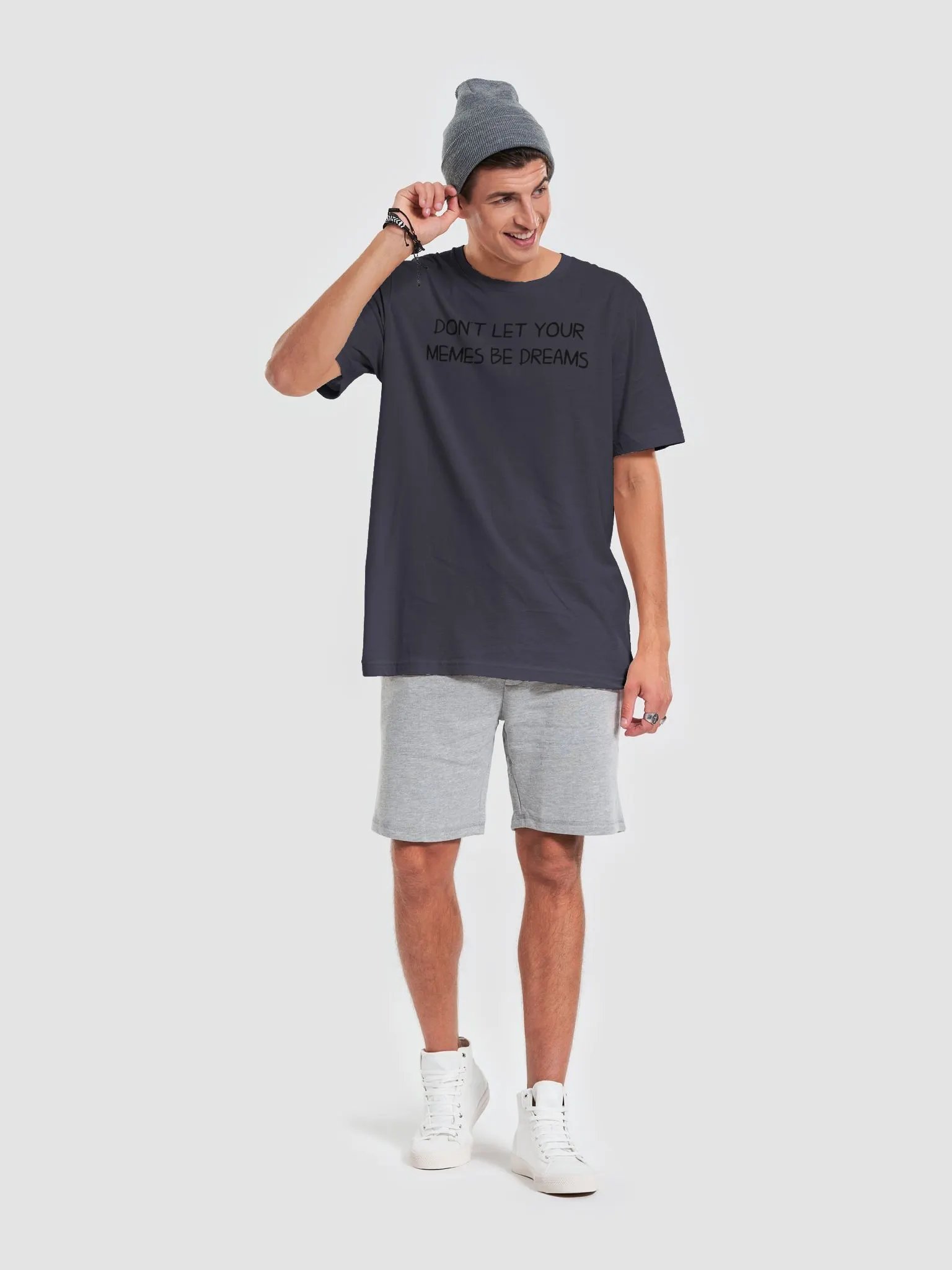 Don't let your memes be dreams v.3 Men Bella+Canvas Supersoft product image (70)