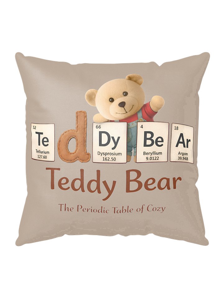 The Periodic Table of Cozy Pillow product image (1)