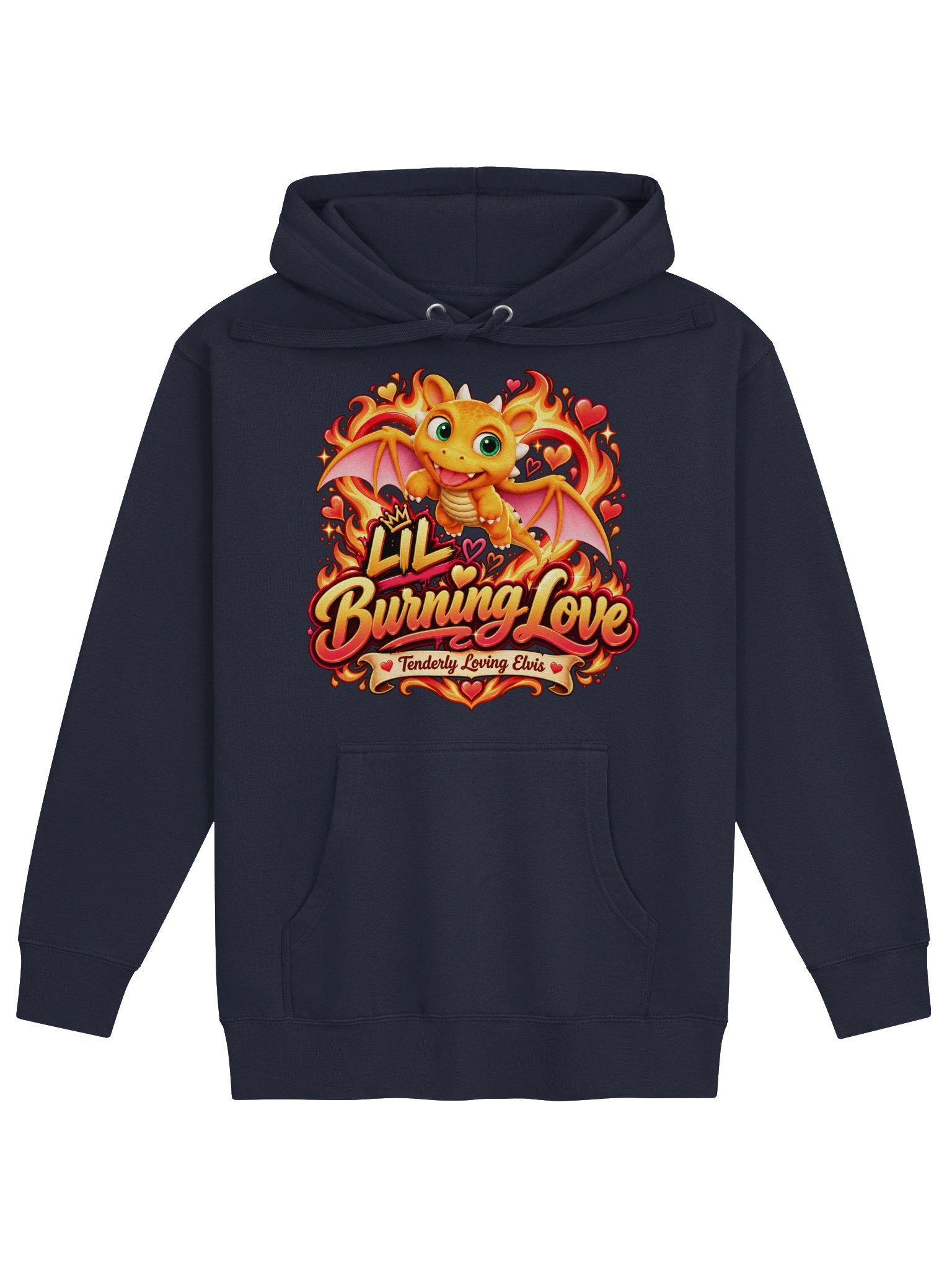 LIL Burning Love Baby Dragon Hoodie product image (65)