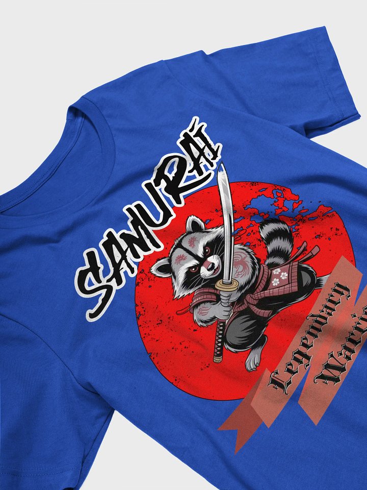 Samurai Legendary Warrior Raccoon Tee product image (2)