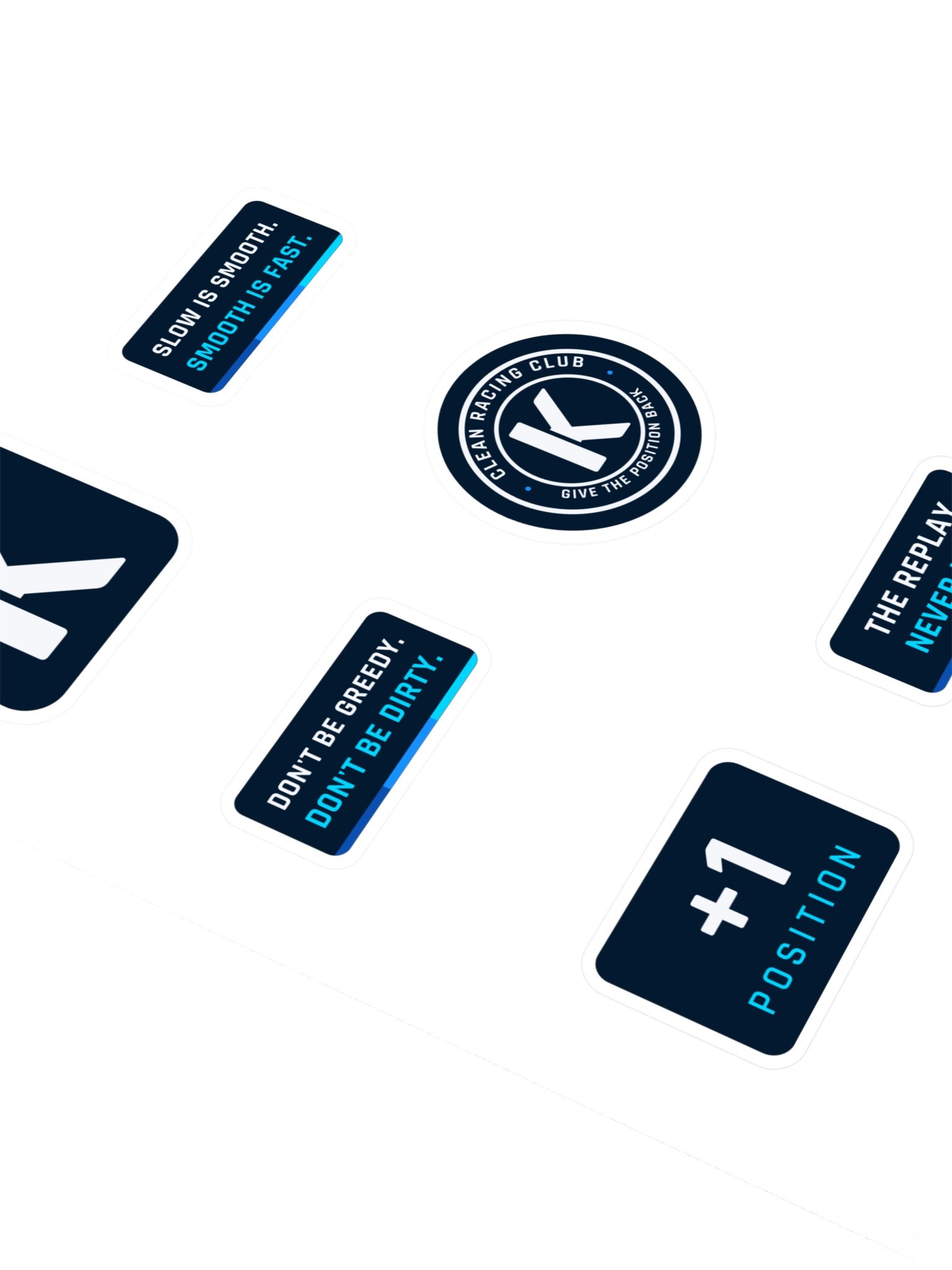 Clean Racing Sticker Sheet product image (2)