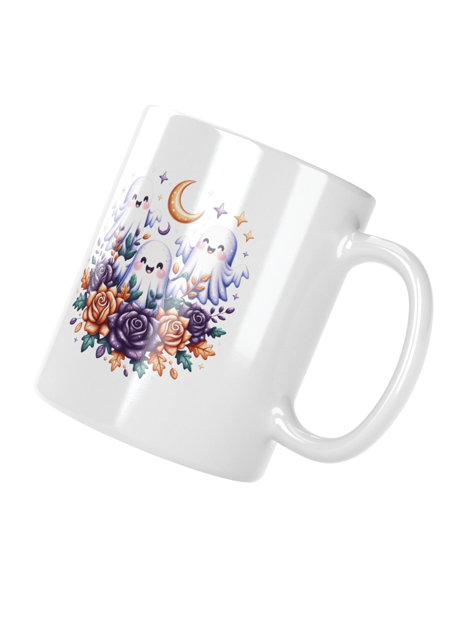 Spooky Cute Ghost Bouquet Coffee Mug product image (10)