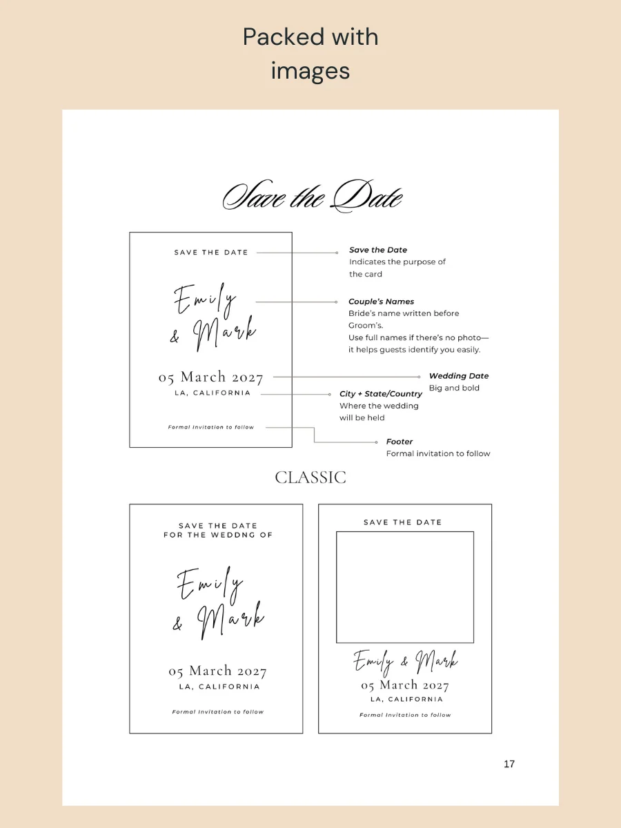 The Christian Wedding Guide (Digital PDF) & Google Sheet Planner product image (7)