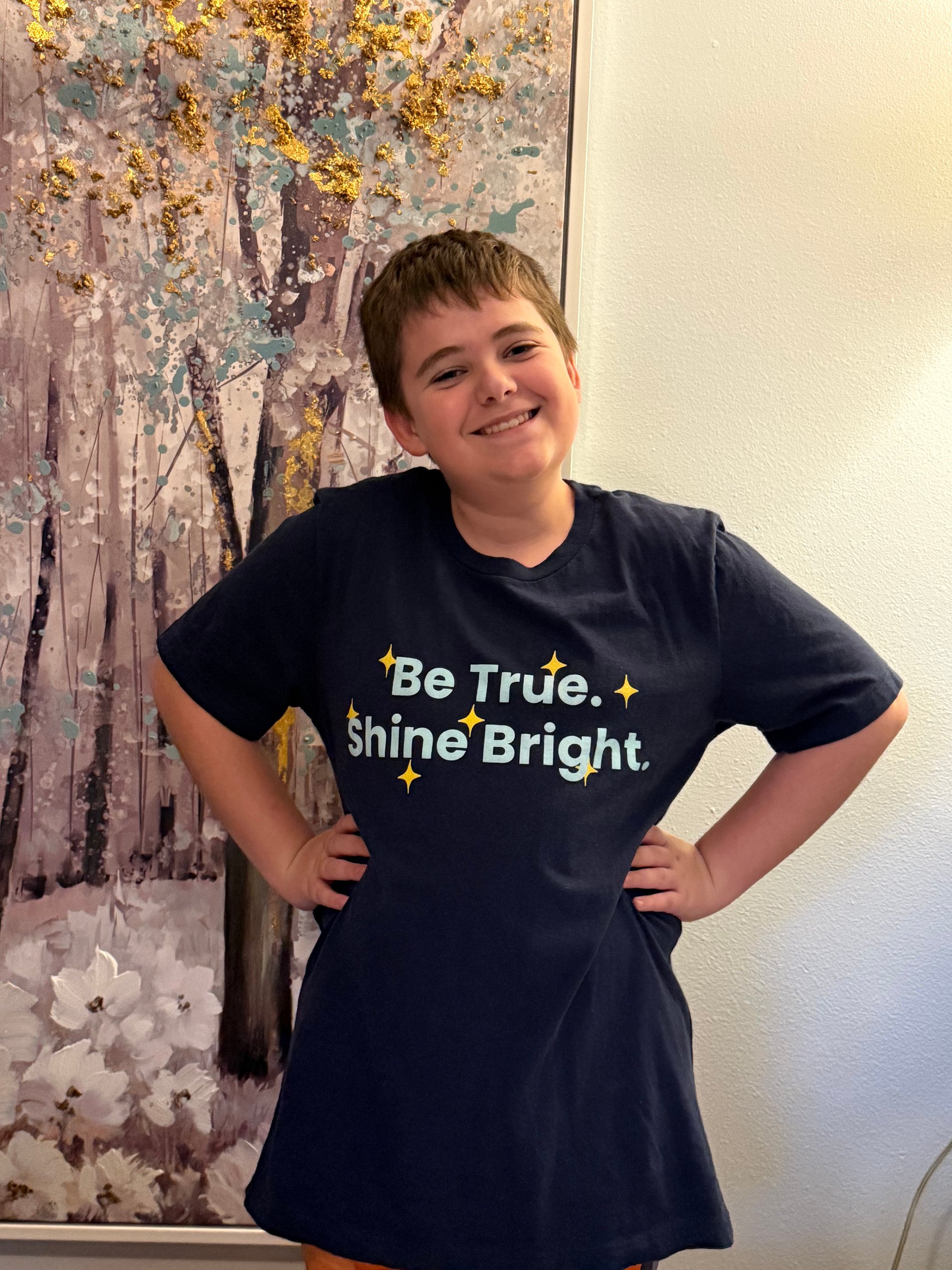Be True. Shine Bright. Simple Tee product image (43)