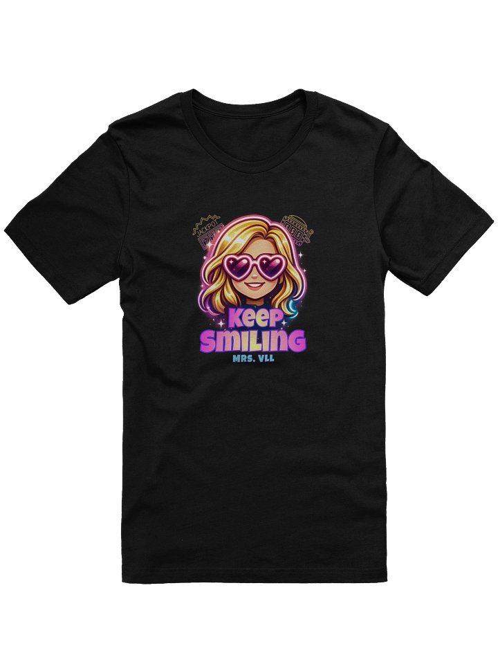 Mrs. VLL Keep Smiling T-Shirt product image (3)