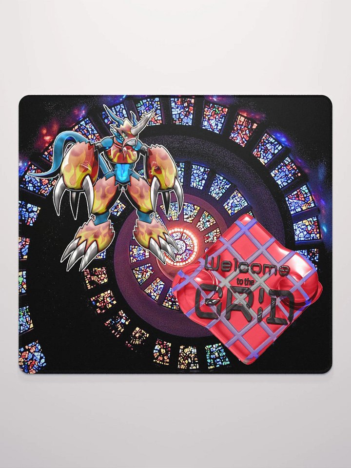 Flamedra Grid Gaming Mouse Pad product image (4)