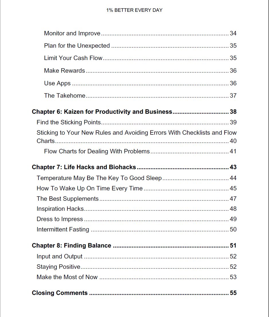 1% BETTER EVERY DAY eBook product image (3)