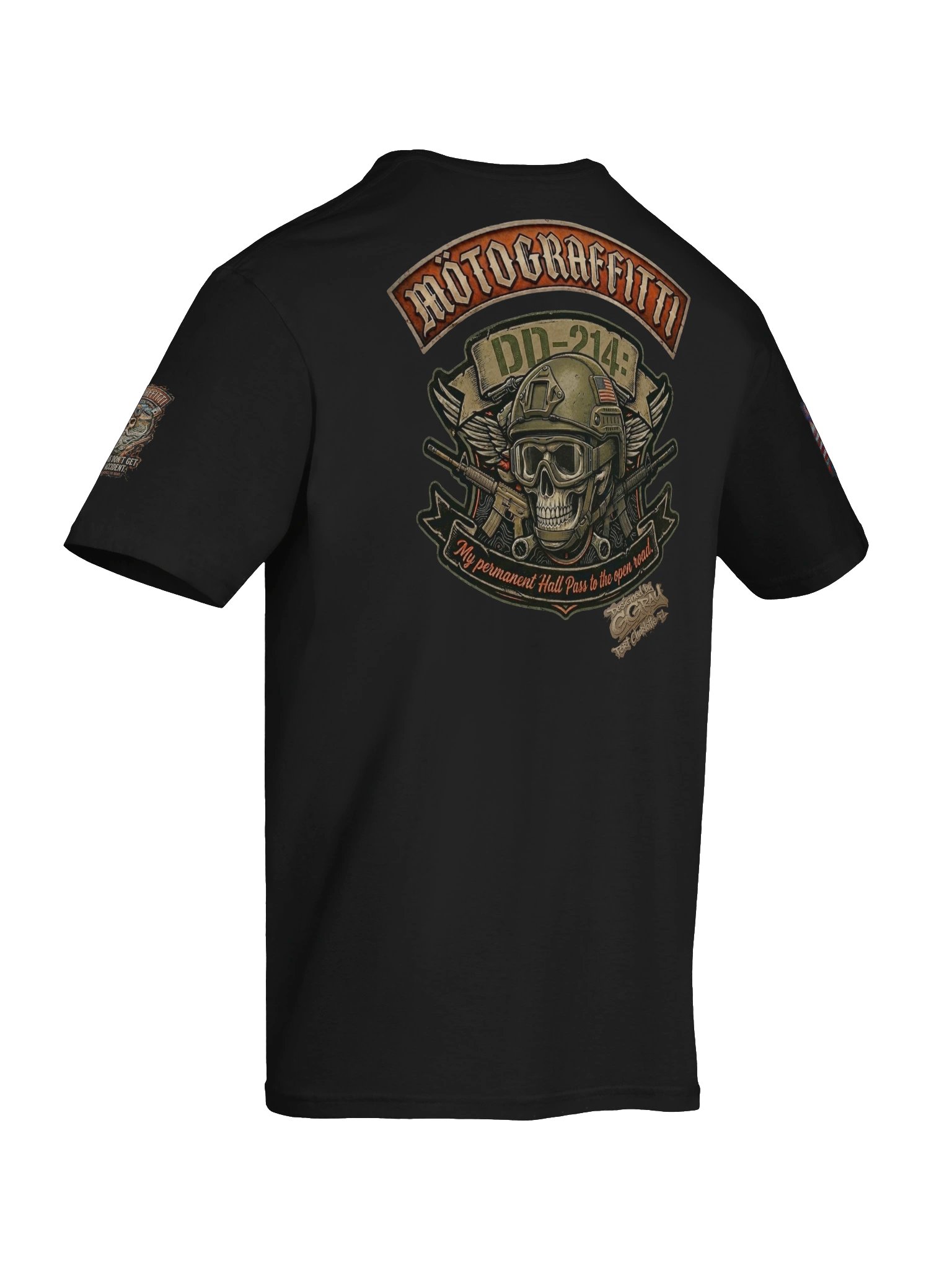 MötoGraffitti DD-214 T-Shirt product image (30)
