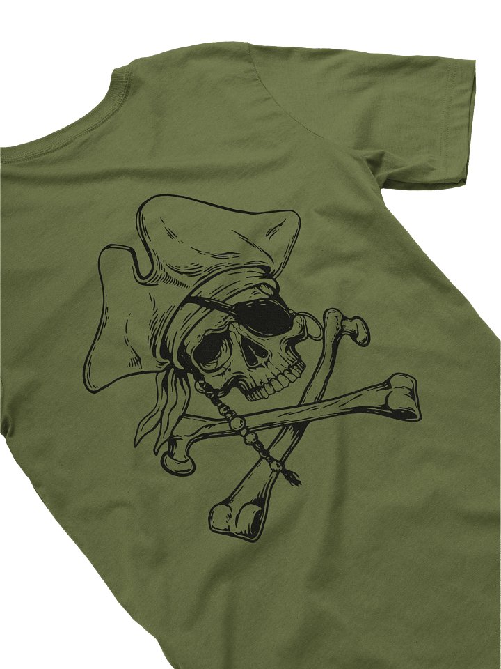Krewmate Essential T-Shirt - Back from the Dead Variant (Black Logo) product image (2)