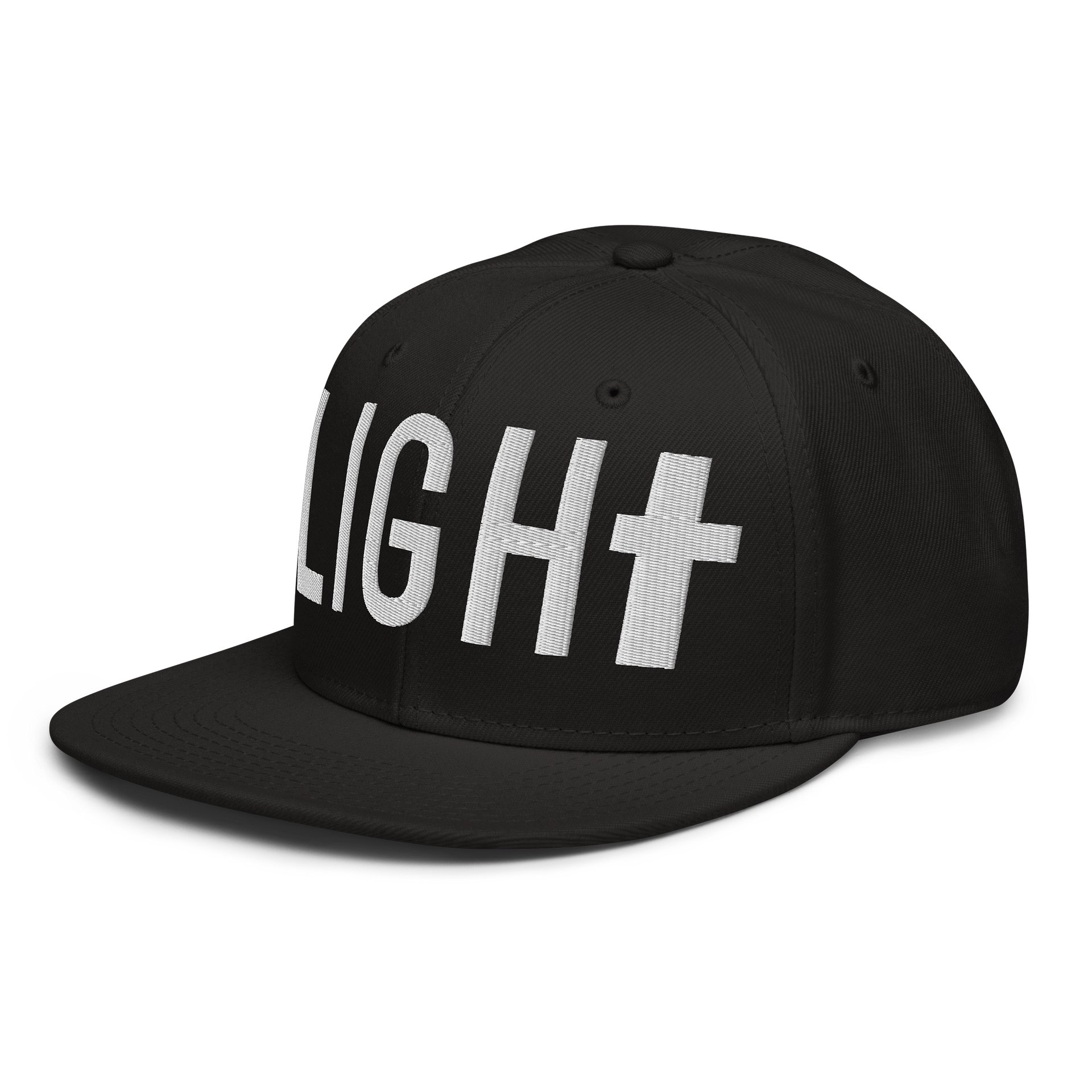 Light embroidered White - Snapback cap product image (2)