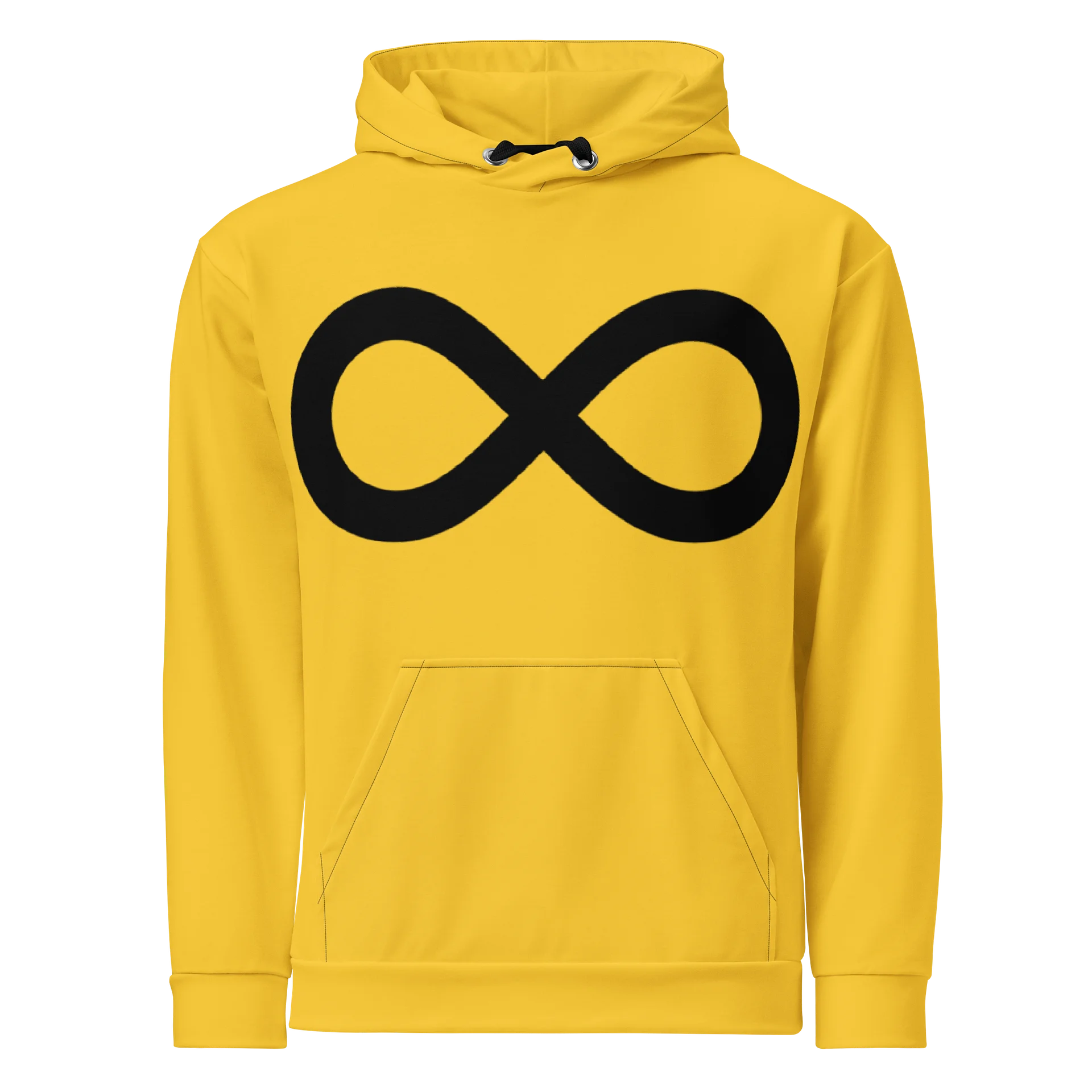 Infinity Creations Logo Hoodie (Yellow) product image (1)