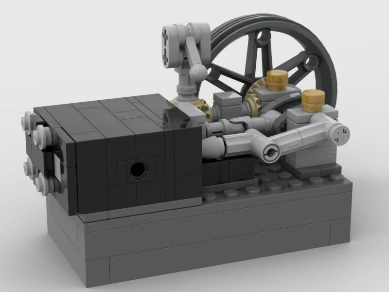 World's Smallest Double-Action Steam Engine MOC product image (3)