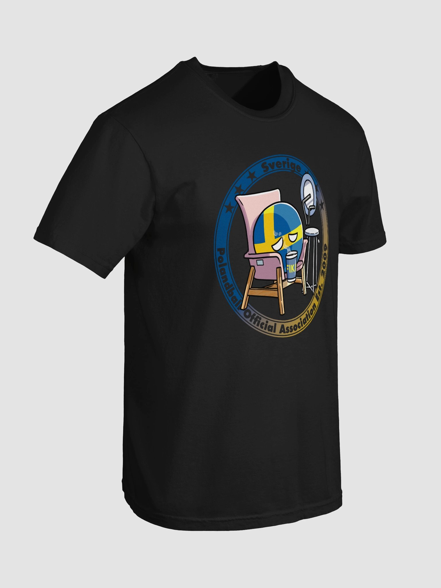 Polandball Official Association T-shirt - Sweden product image (2)