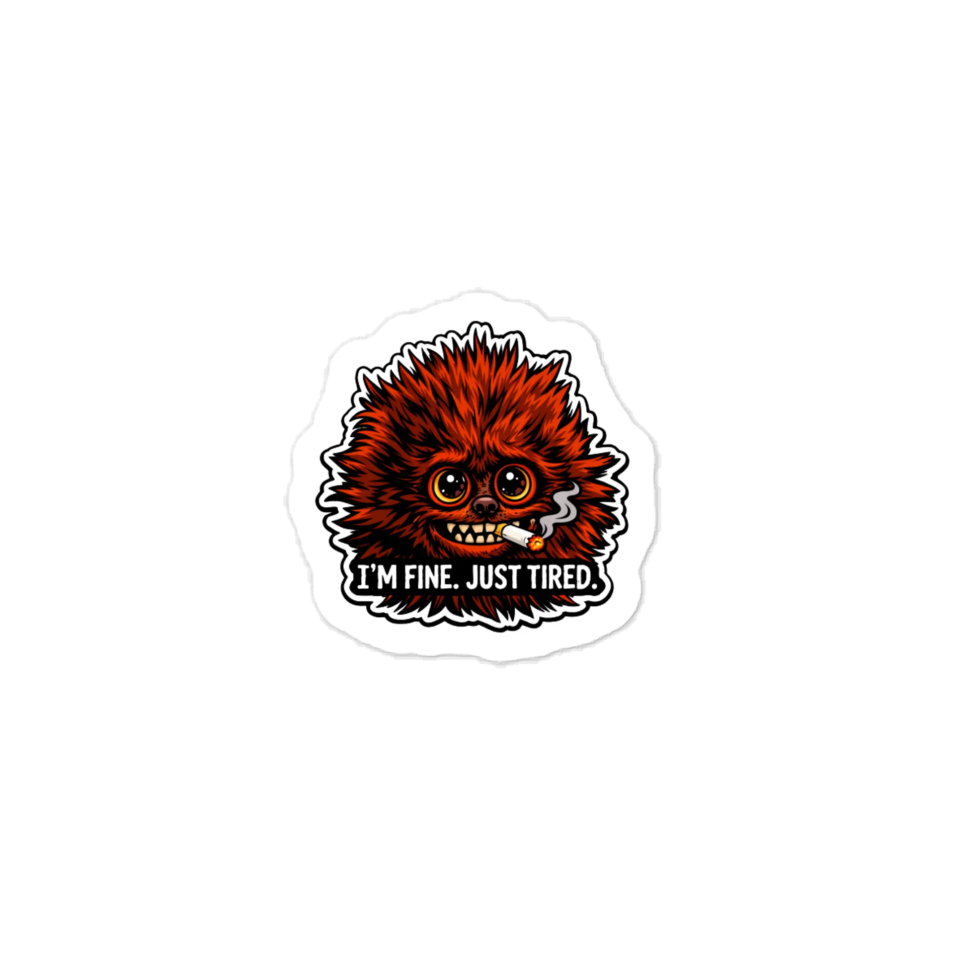 Fine Creature Sticker product image (1)