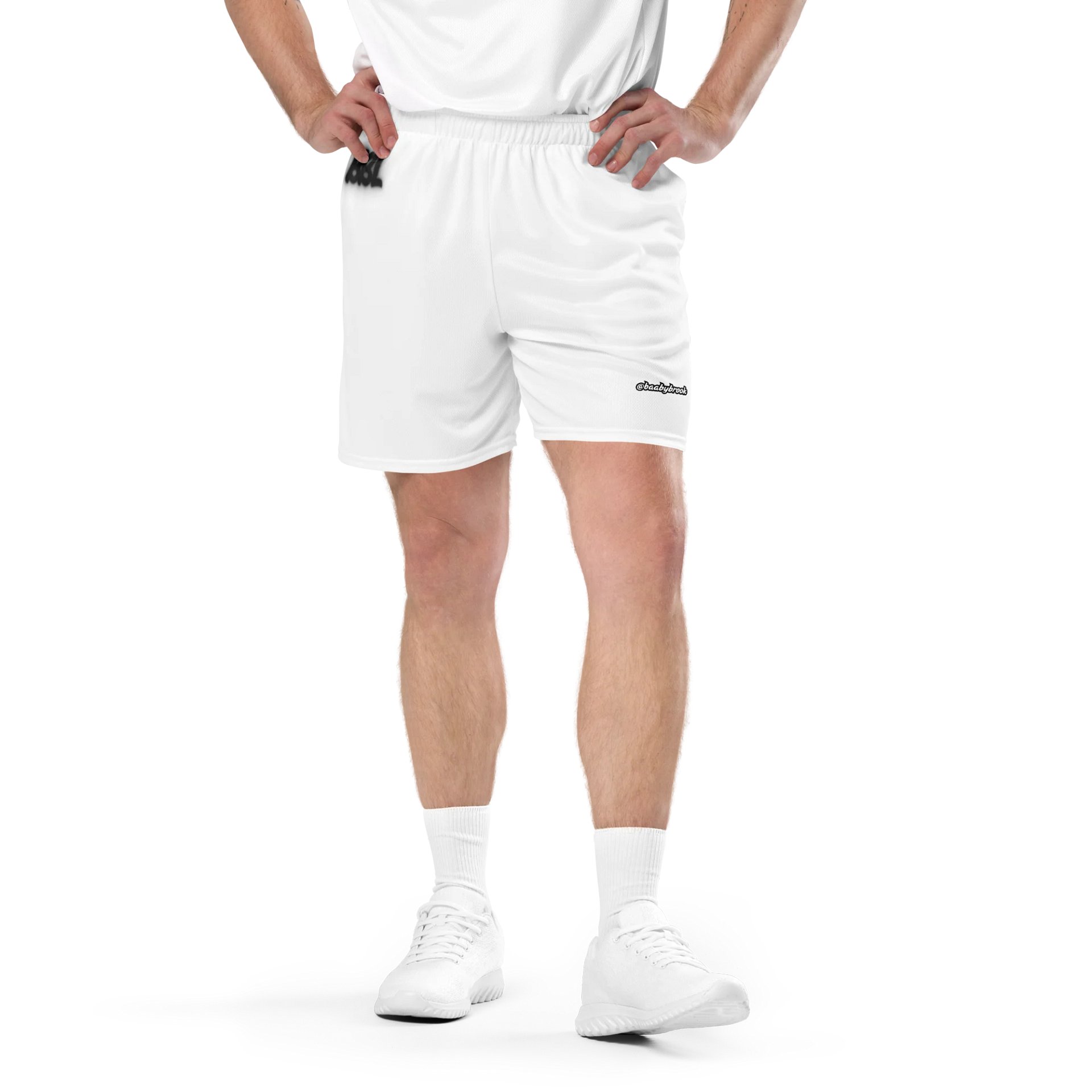 BBL - wht shorts product image (1)