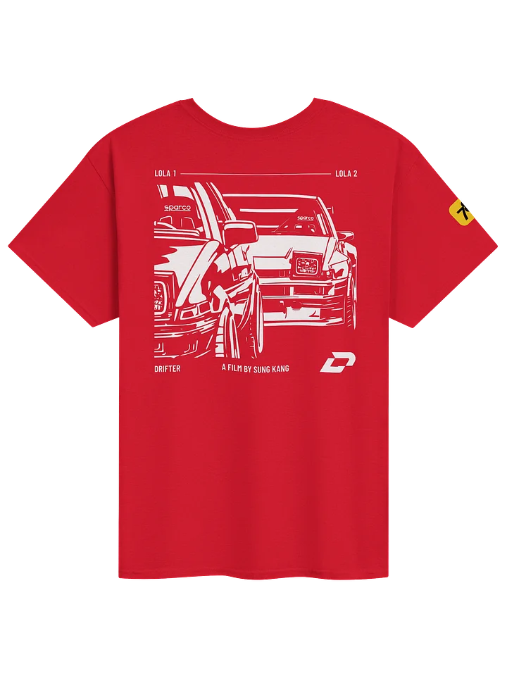 Lola Blindspot Red Gildan Heavyweight T-Shirt product image (2)