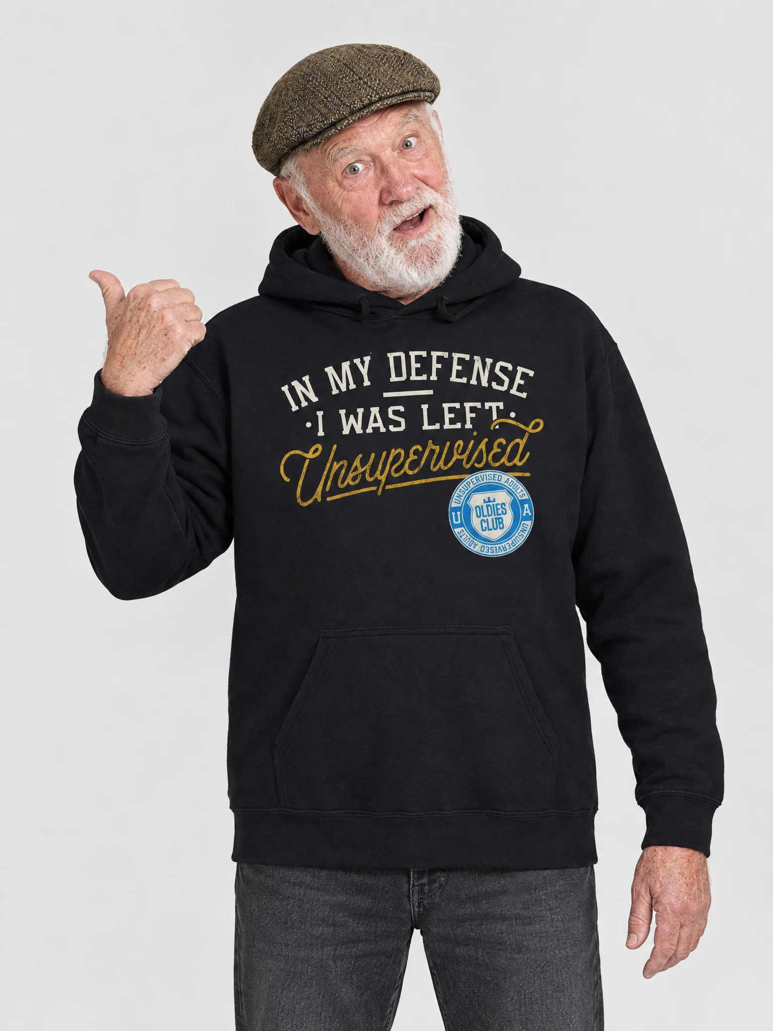 I Was Left Unsupervised Hoodie product image (1)