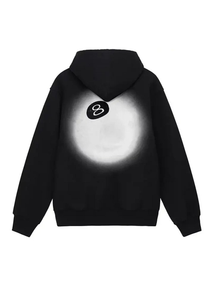 8 BALL FADE RED HOODIE product image (1)