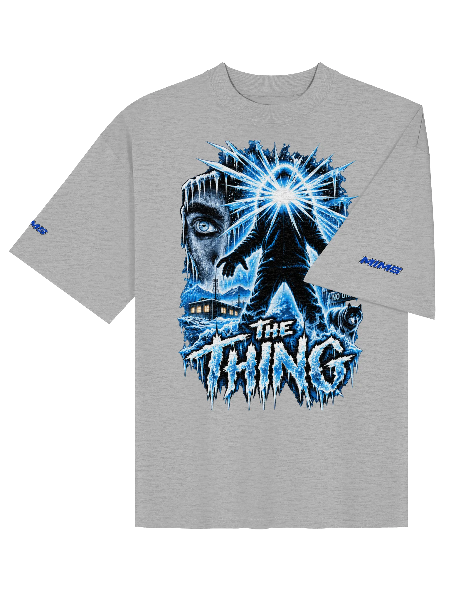 The Thing Ice Poster Oversized Tee product image (12)