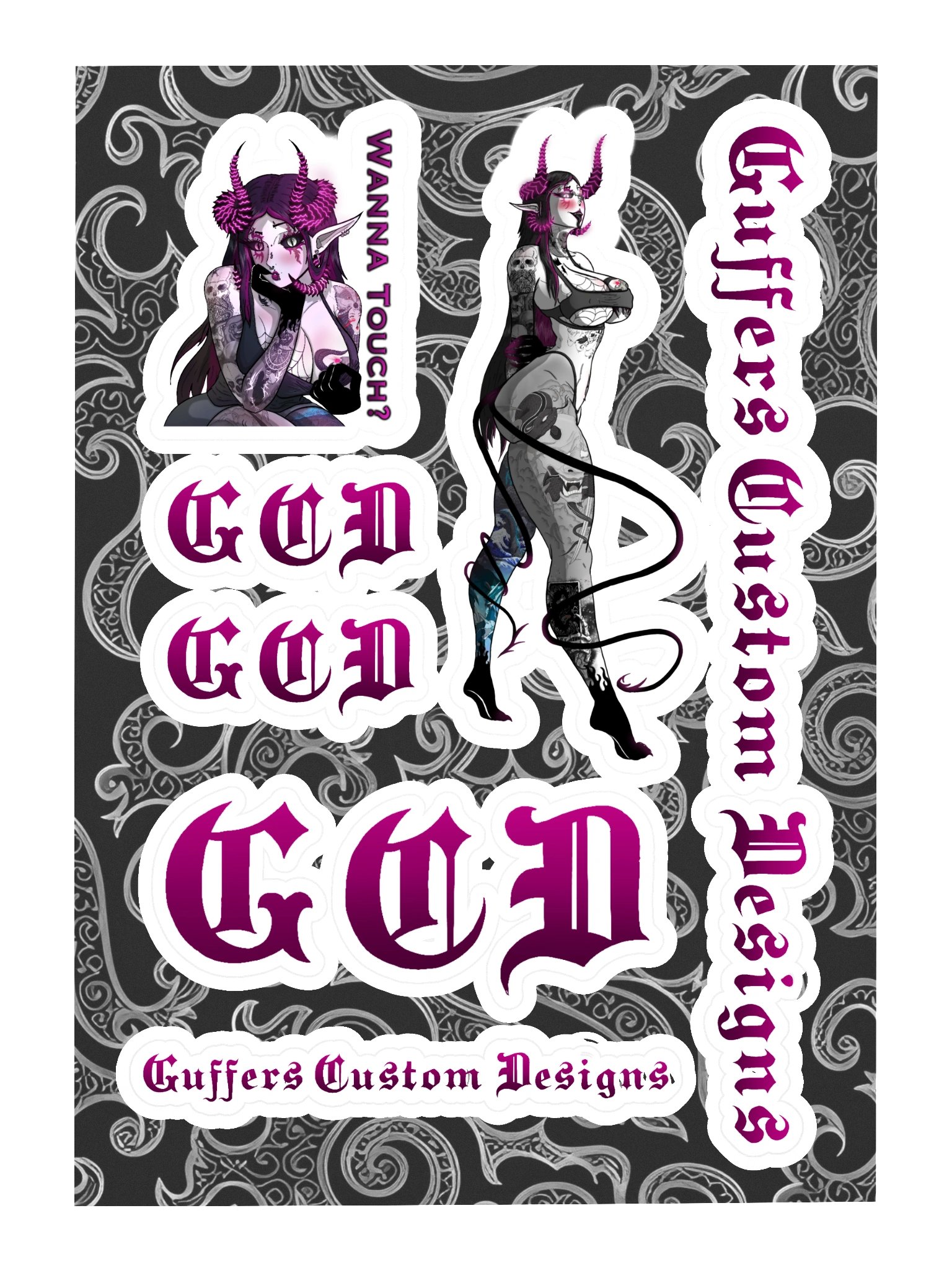 "GCD" Sticker sheet product image (3)