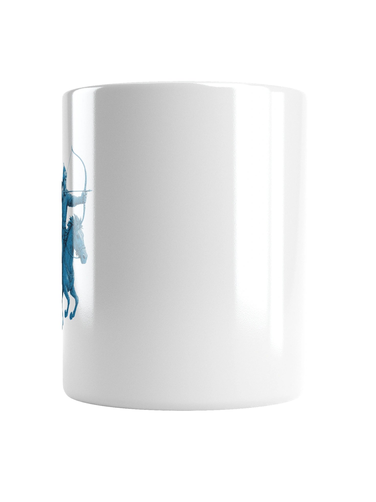 "Steppe Archer Reverie" Monochromatic Artisan Anime Mug - 11oz product image (6)