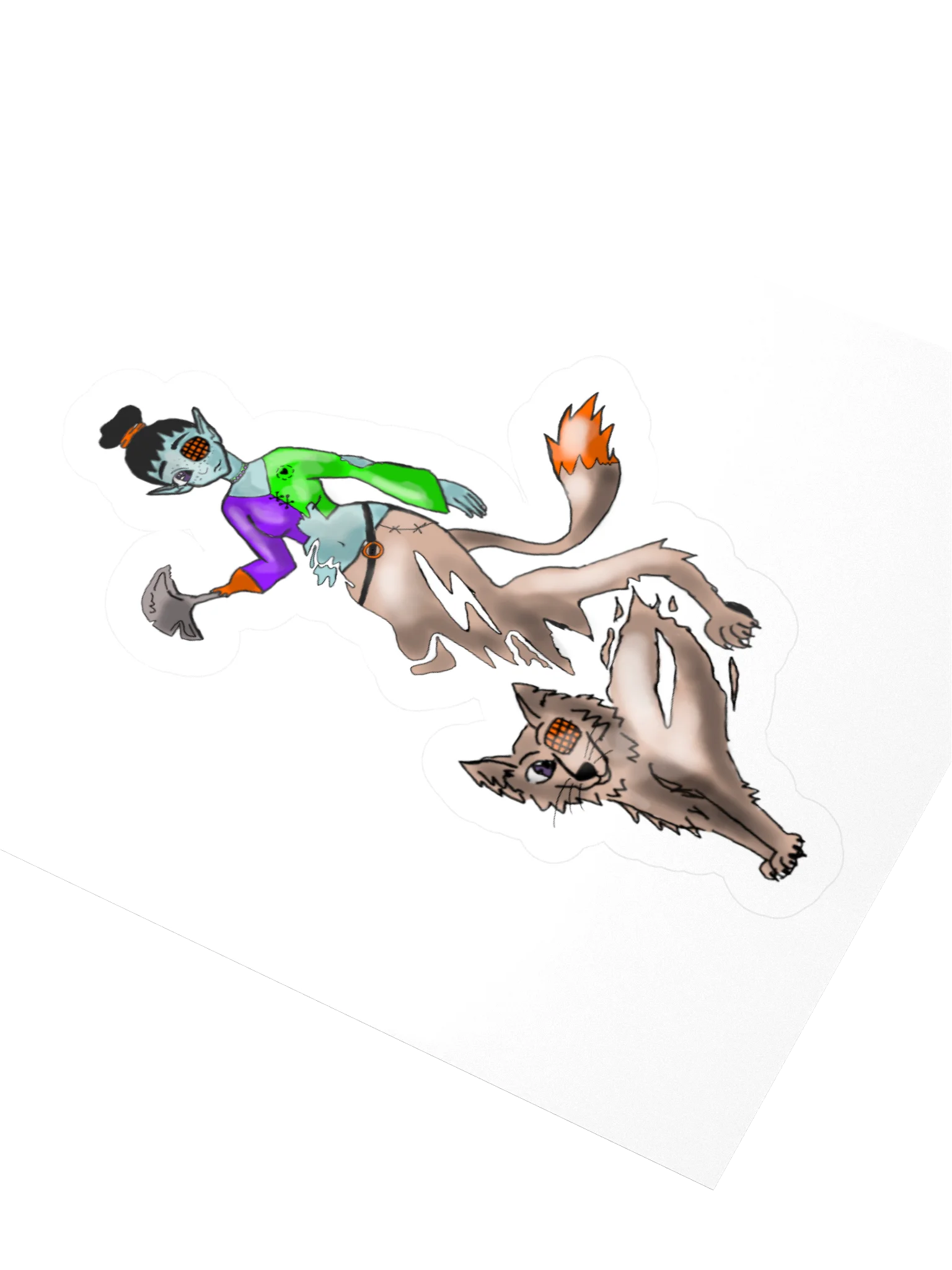 Tara Foxtail Sticker product image (9)