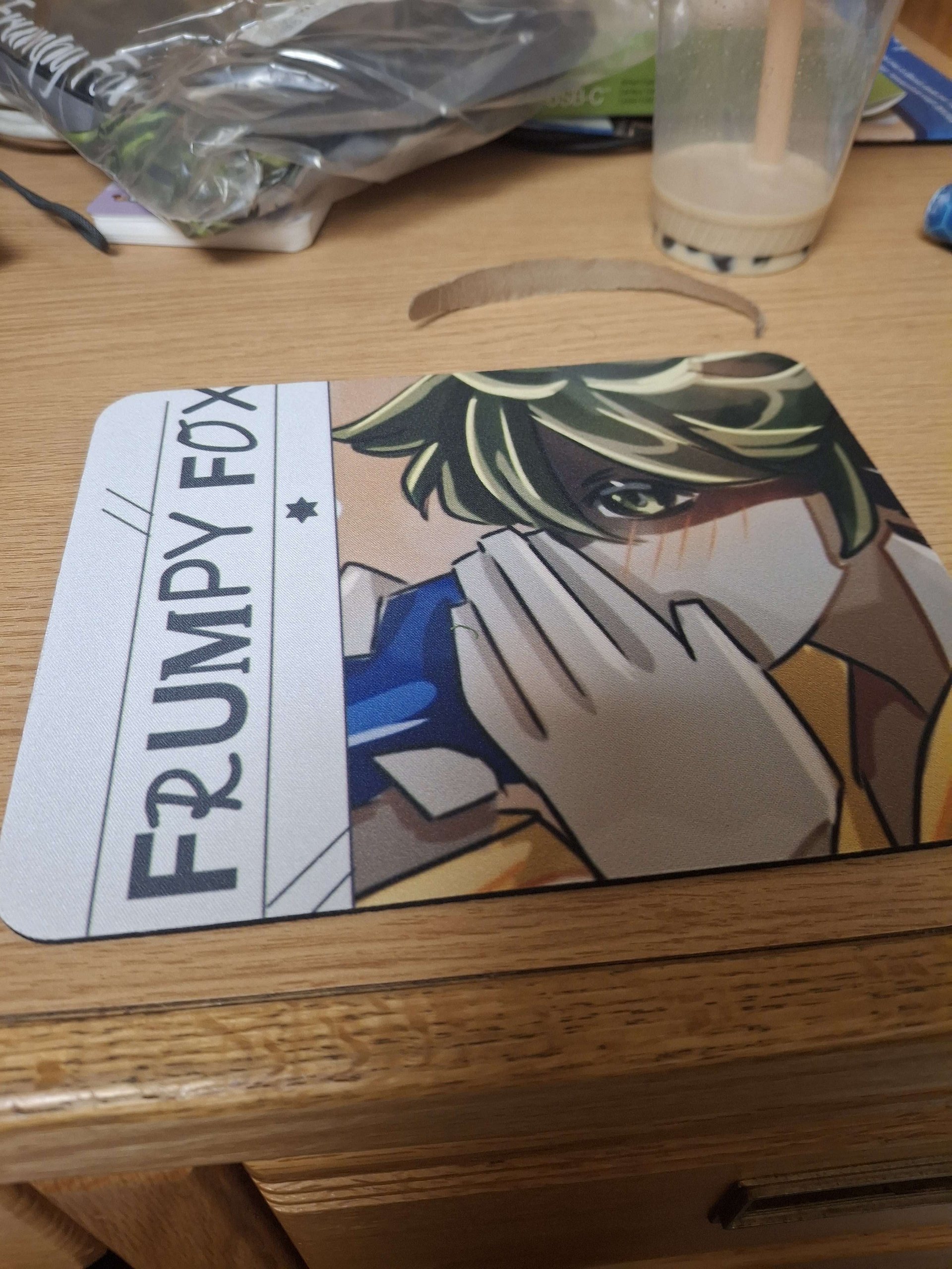 Shy Whisper mouse pad product image (2)