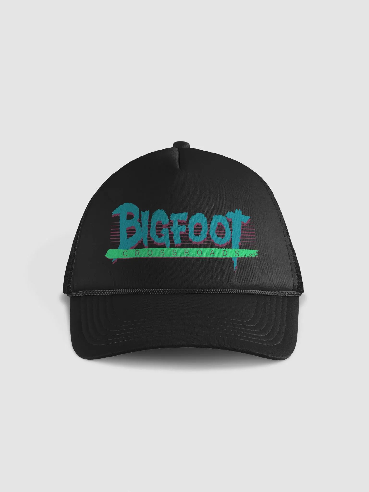 Bigfoot Crossroads Retro Trucker Hat product image (1)