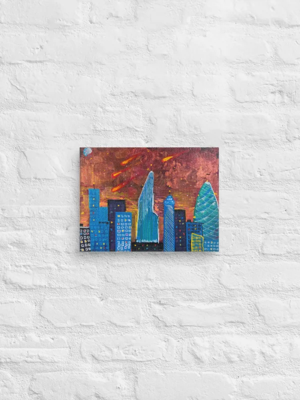 City of Shooting Stars — Thick canvas print product image (5)