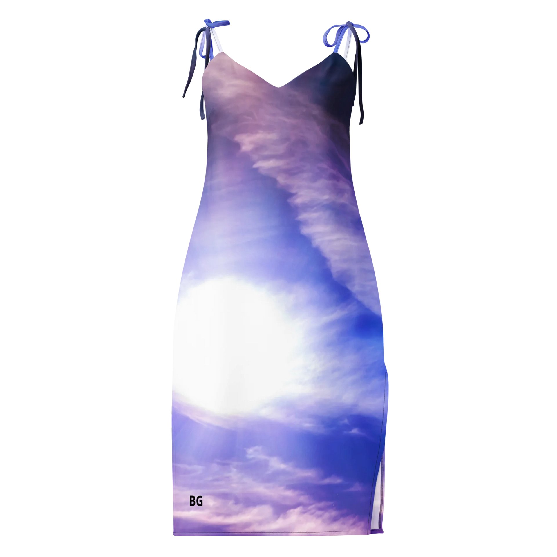 'Moods III' All-Over Slip Dress product image (2)