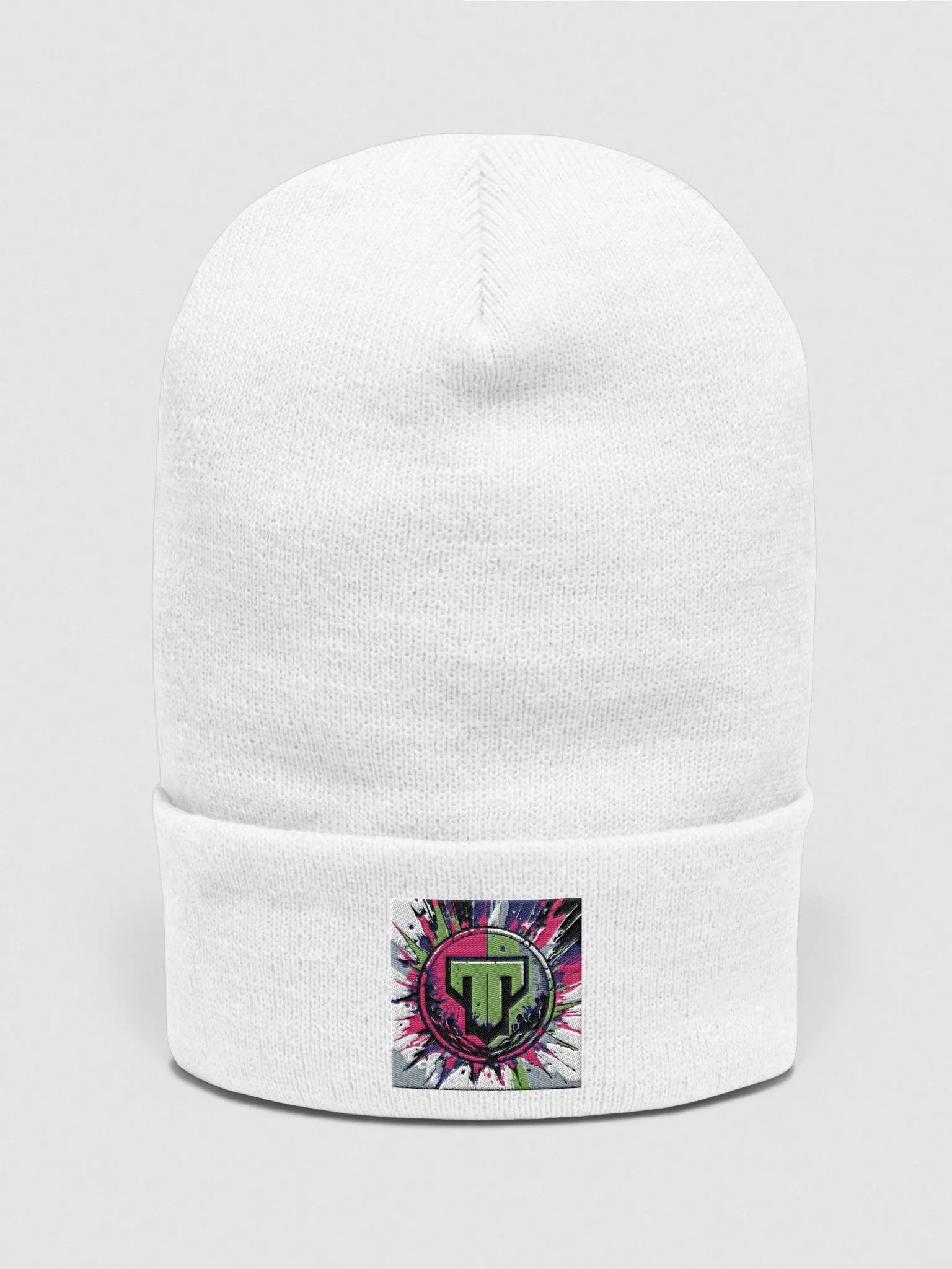 TAGSZ Beanie White product image (1)