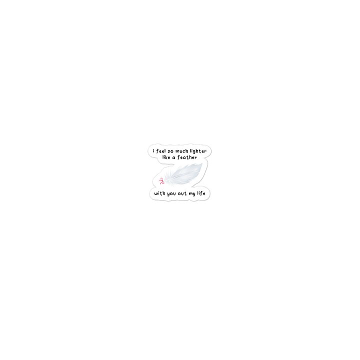 feather sticker product image (2)