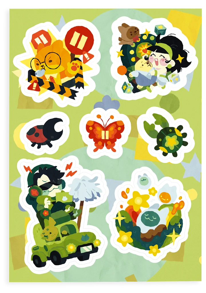 AI Pause Debate Sticker Set product image (1)