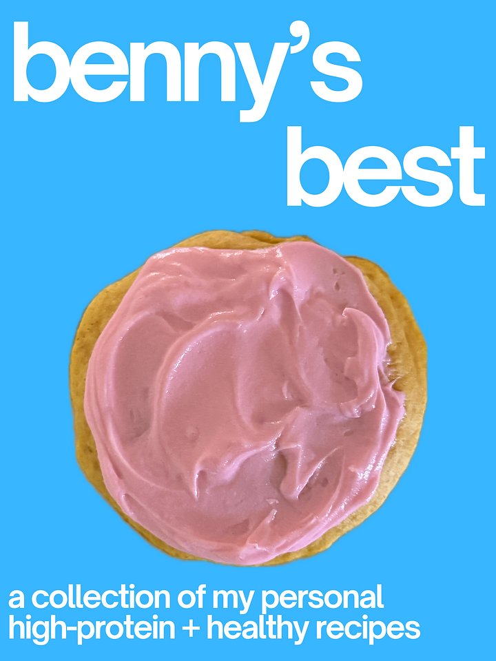 benny's best - my cookbook product image (1)