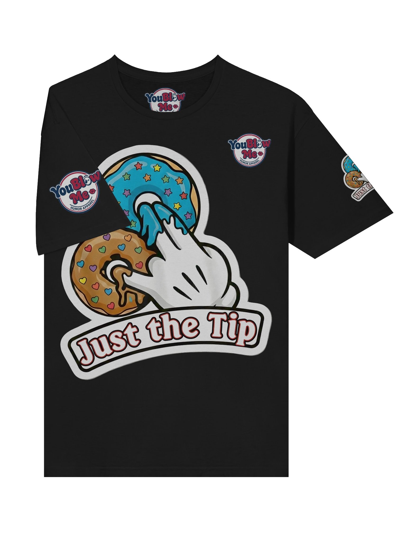 Just The Tip - Custom T-Shirt - Double Sided - 8 Colors product image (5)