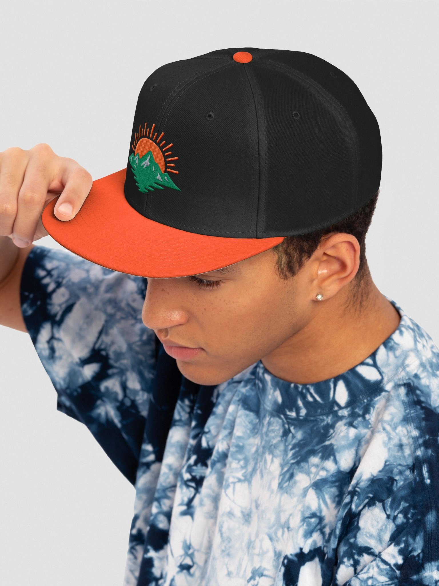 Hat, Front Logo, Back Text, One more Sunrise product image (6)