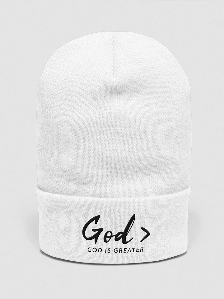 God > Black Beanie product image (1)