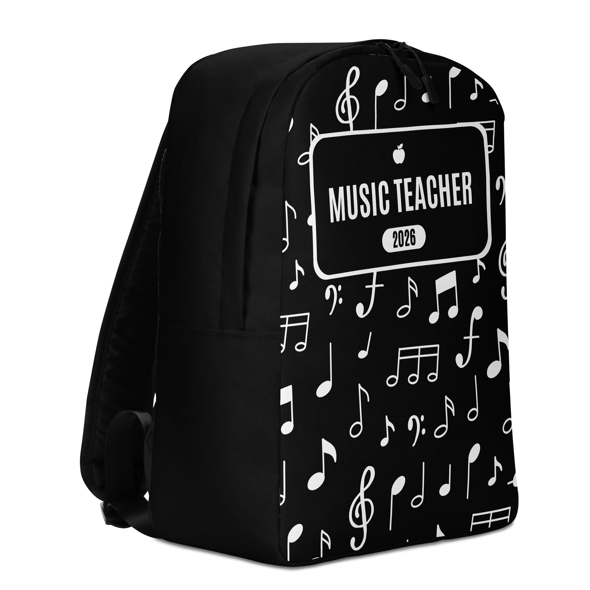 Music Teacher Backpack - Back to School Book Pattern Bag, Teacher Gift 2026 product image (3)