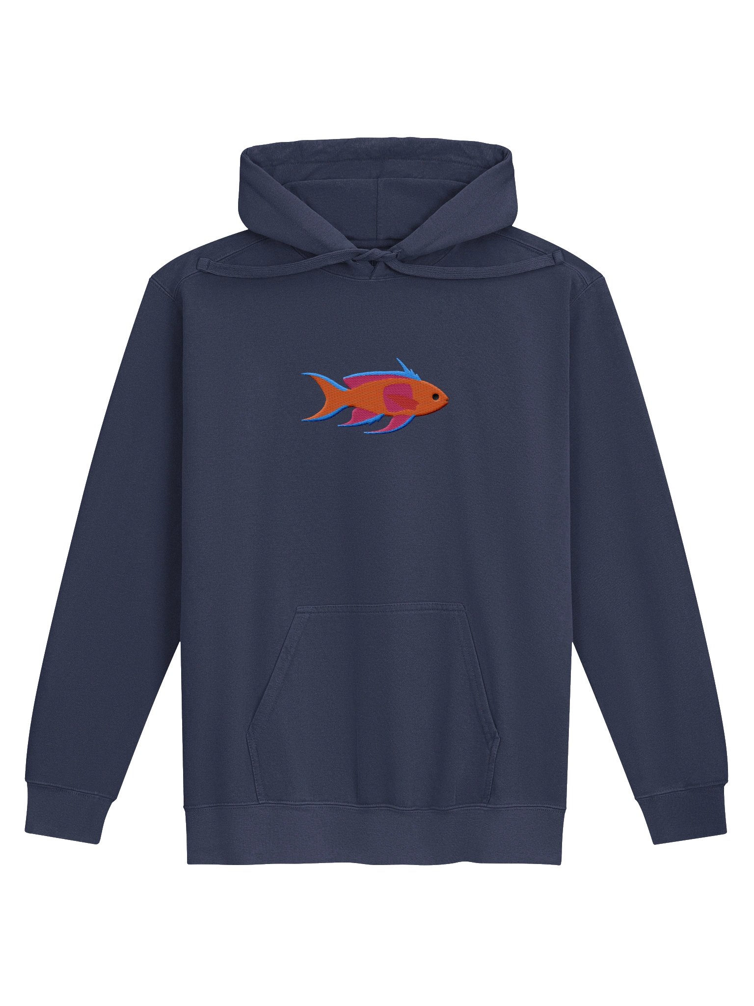 Square-Spot Anthias Premium Hooded Sweatshirt (Embroidered) for Reef and Marine Aquarium Lovers product image (7)