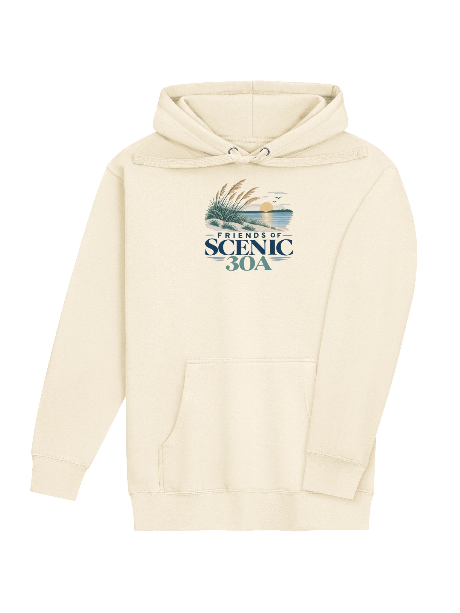 Friends of Scenic 30A Stacked Wordmark Hoodie product image (4)