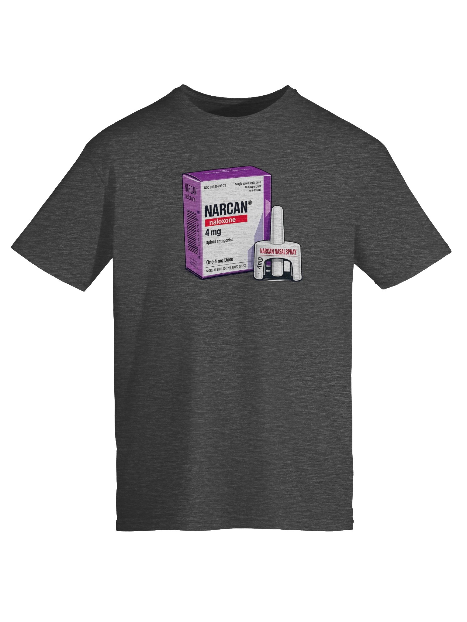 Narcan Opioid Antagonist Nasal Spray T-Shirt product image (9)