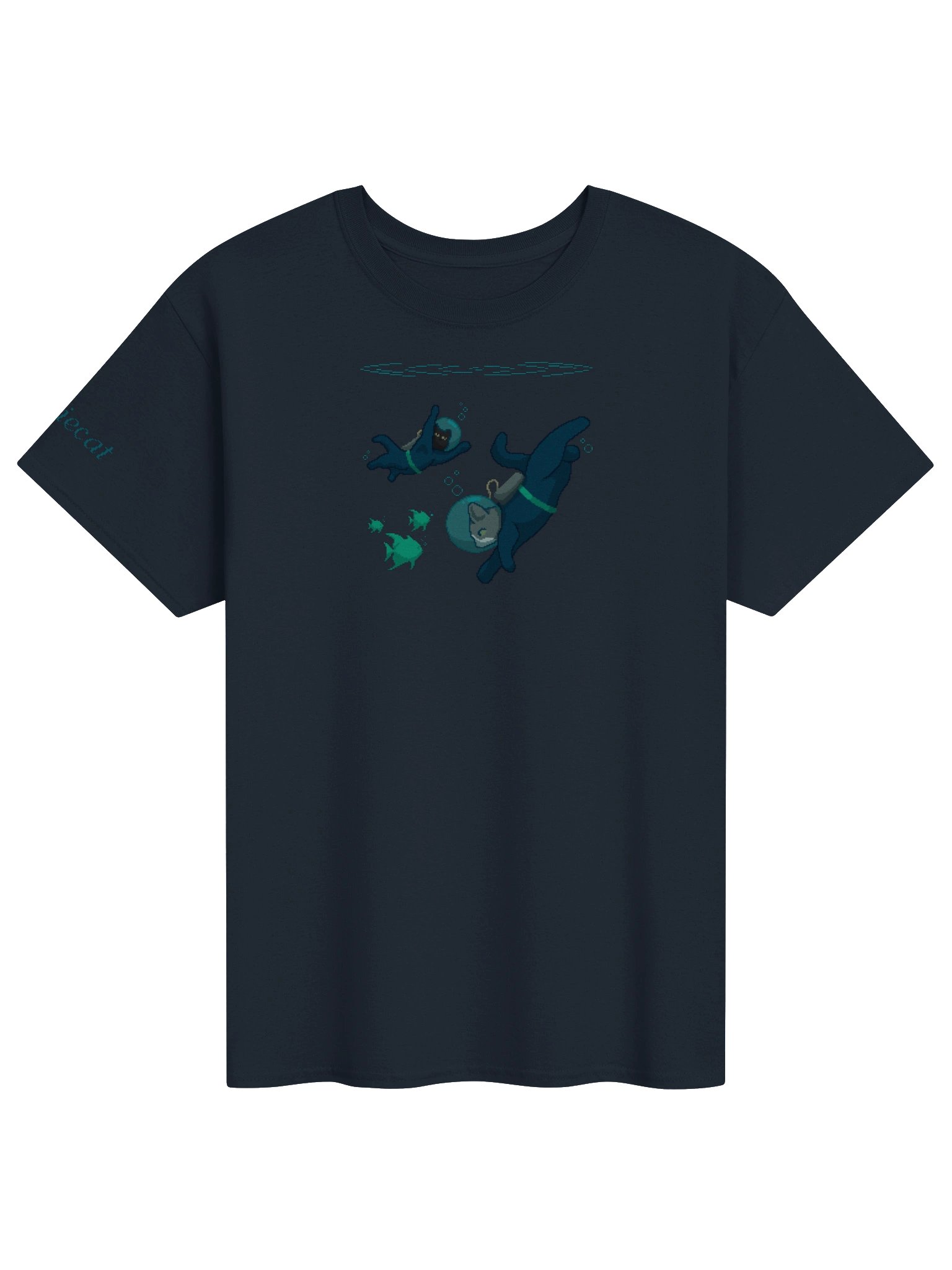 ｡° deep dive tee ~ assorted blues °｡ product image (2)