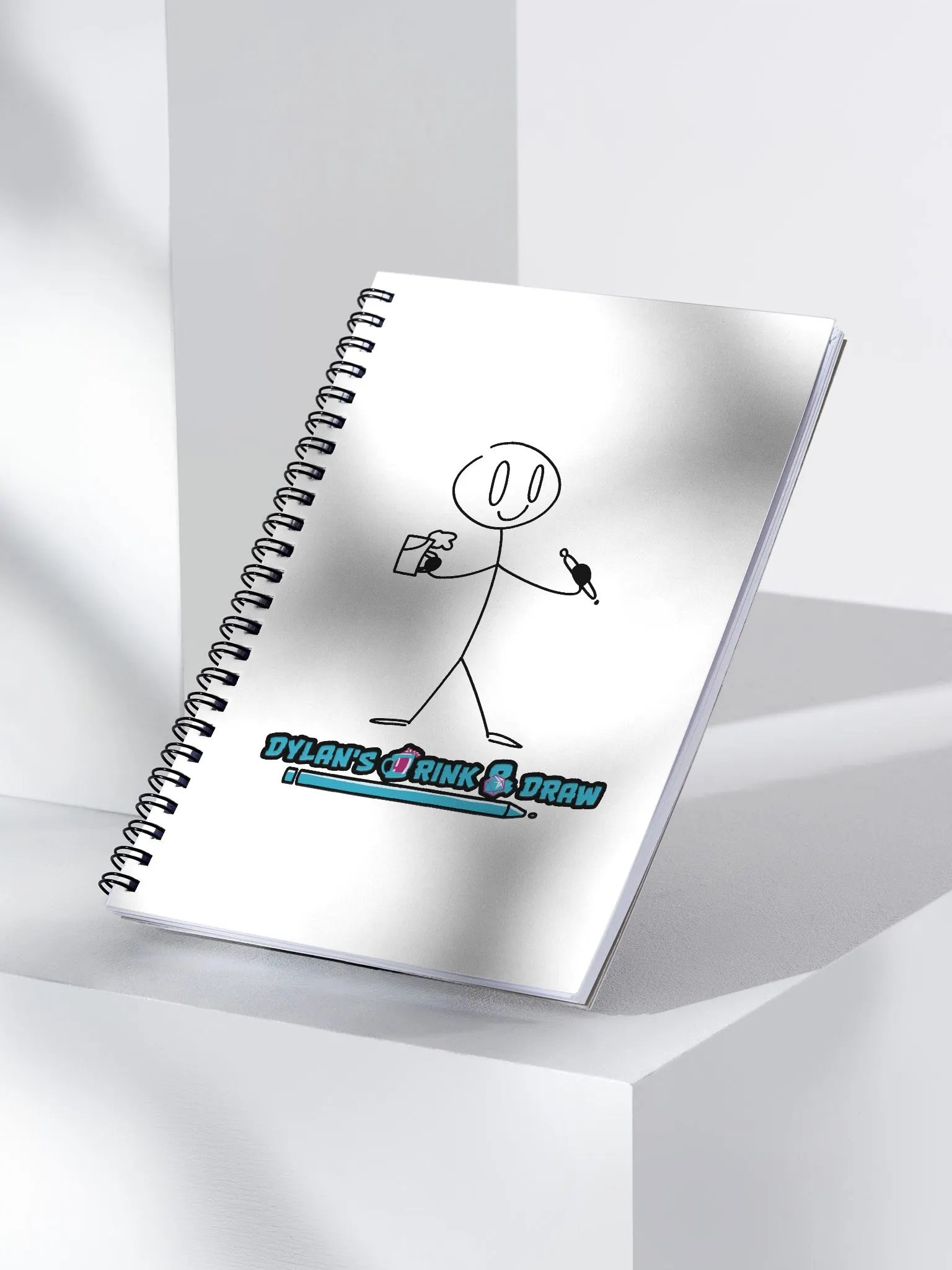 Dylan's Drink & Draw Spiral Notebook product image (3)